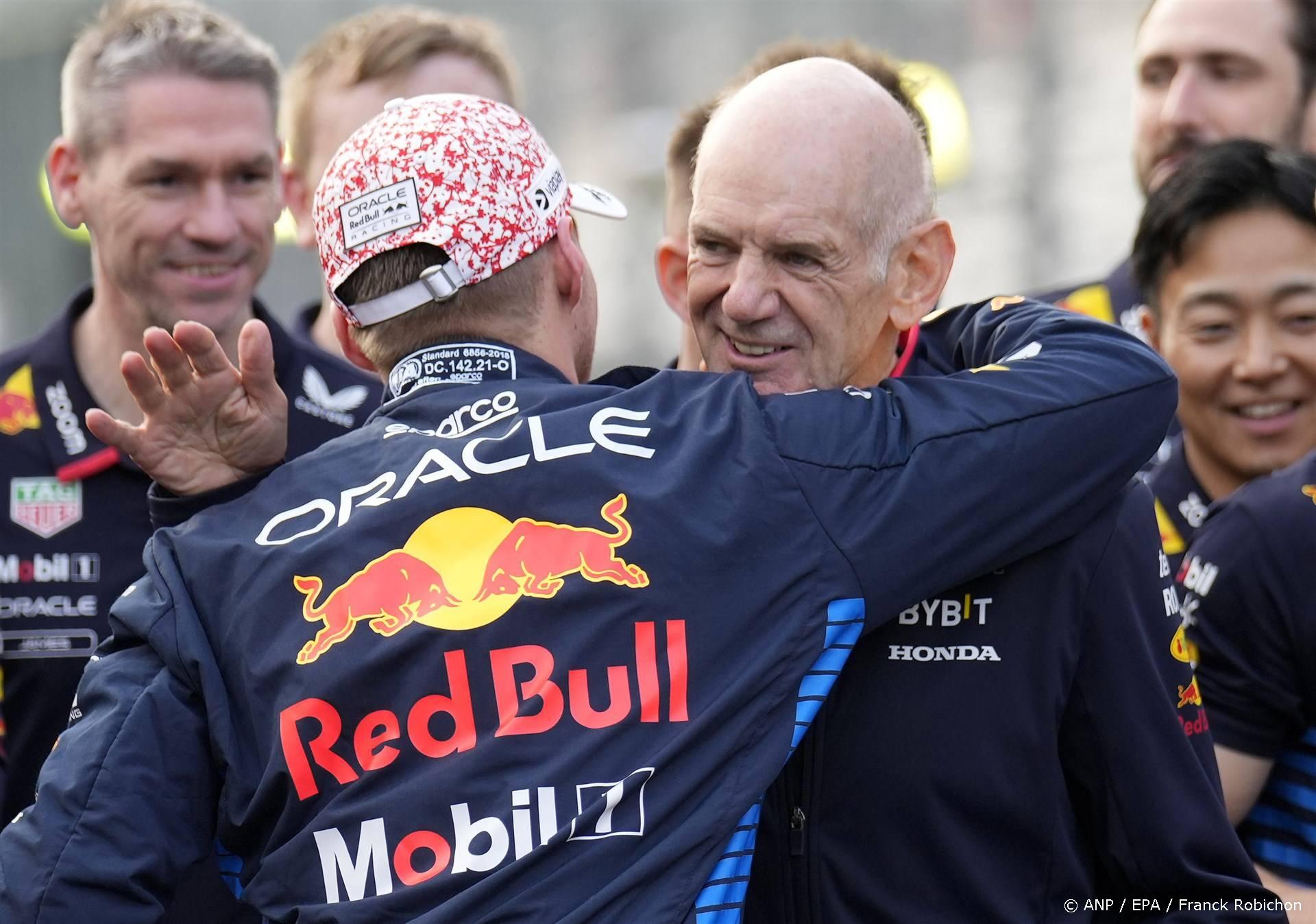 Verstappen Blijft Bij Red Bull Racing Ondanks Vertrek Topontwerper Newey