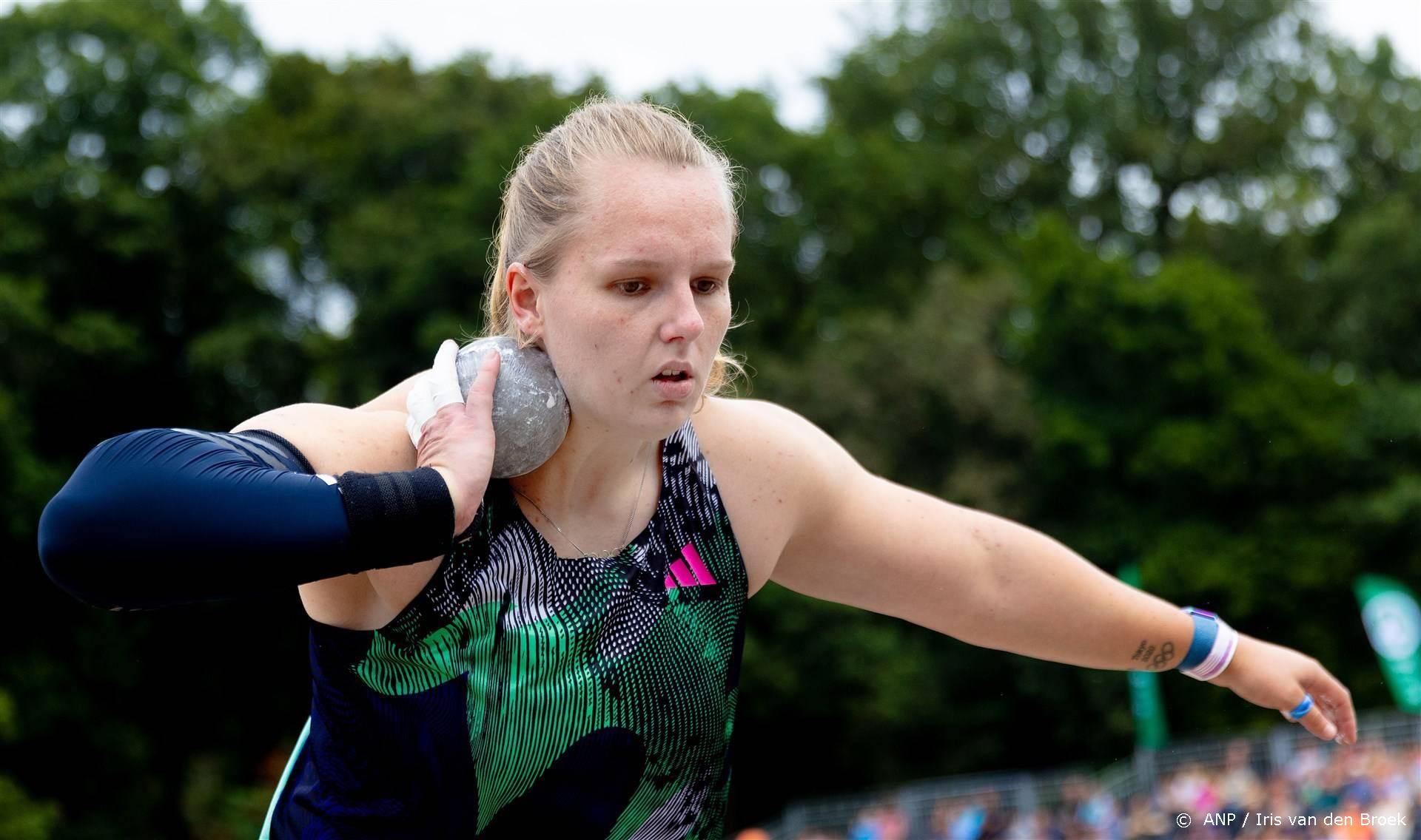 Jessica Schilder wint NK kogelstoten en ontdekt technische fout