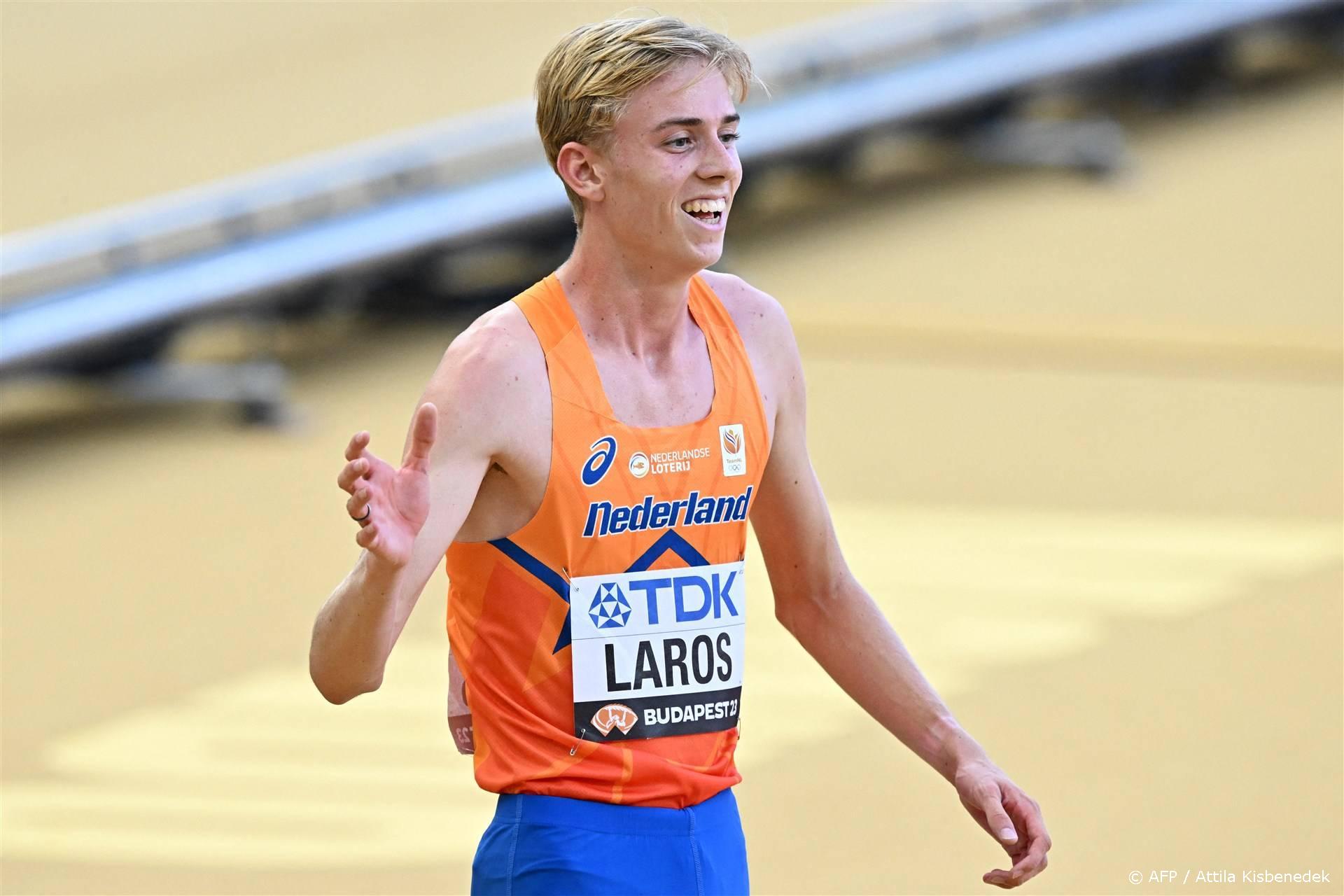 Laros verrast met Nederlands record op WK atletiek Boedapest