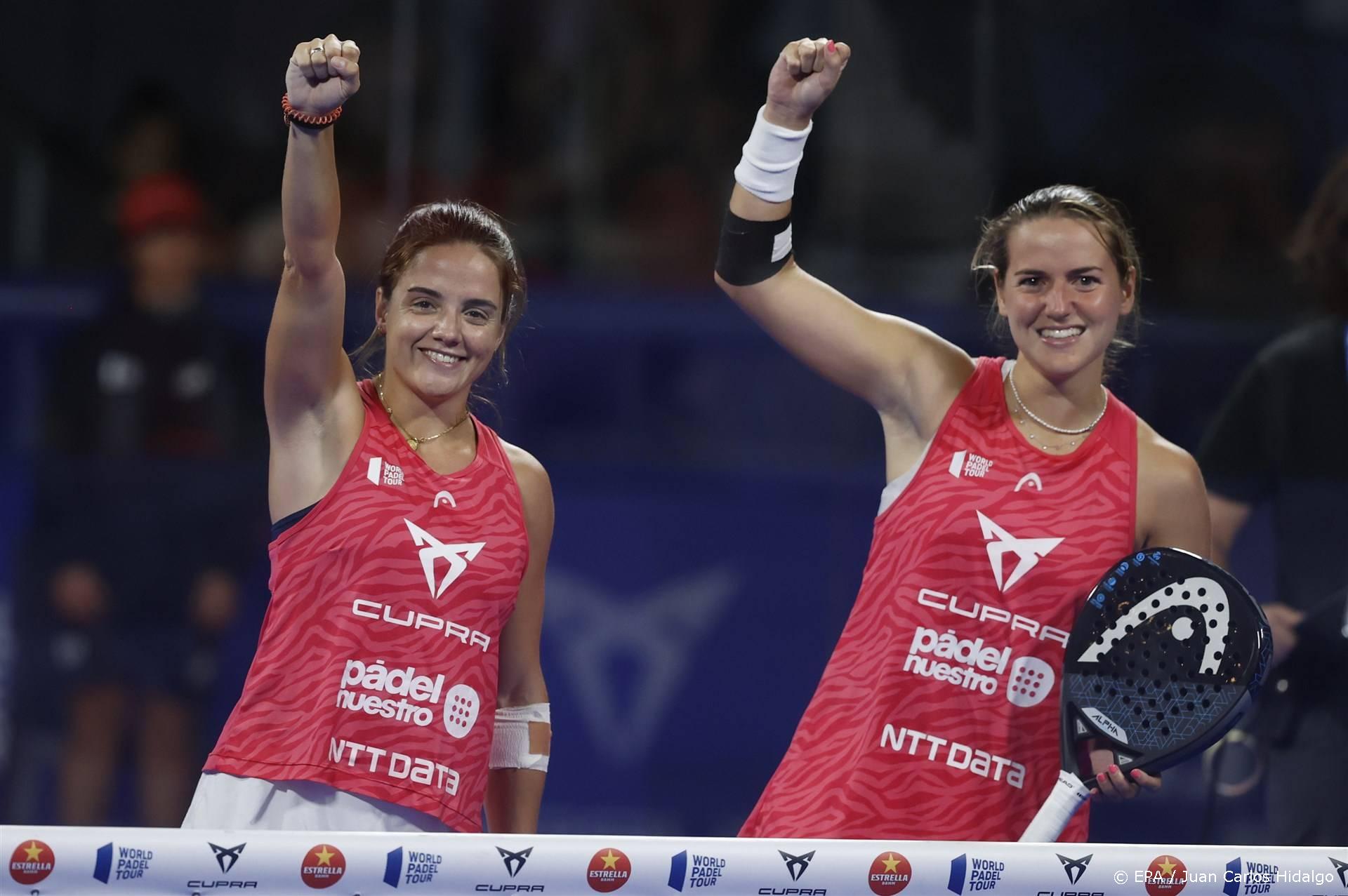 Spaanse vrouwen zegevieren op World Padel Tour-toernooi in Amsterdam