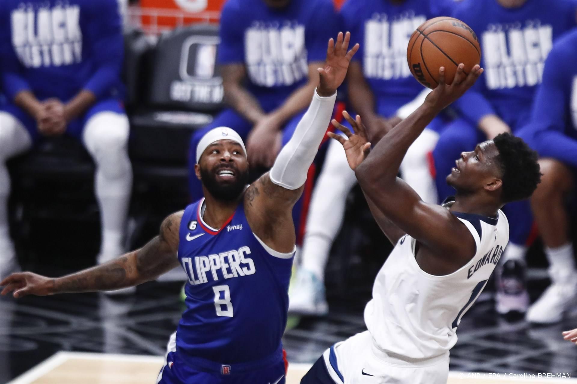 Los Angeles Clippers verliezen thuisduel tegen Minnesota Timberwolves