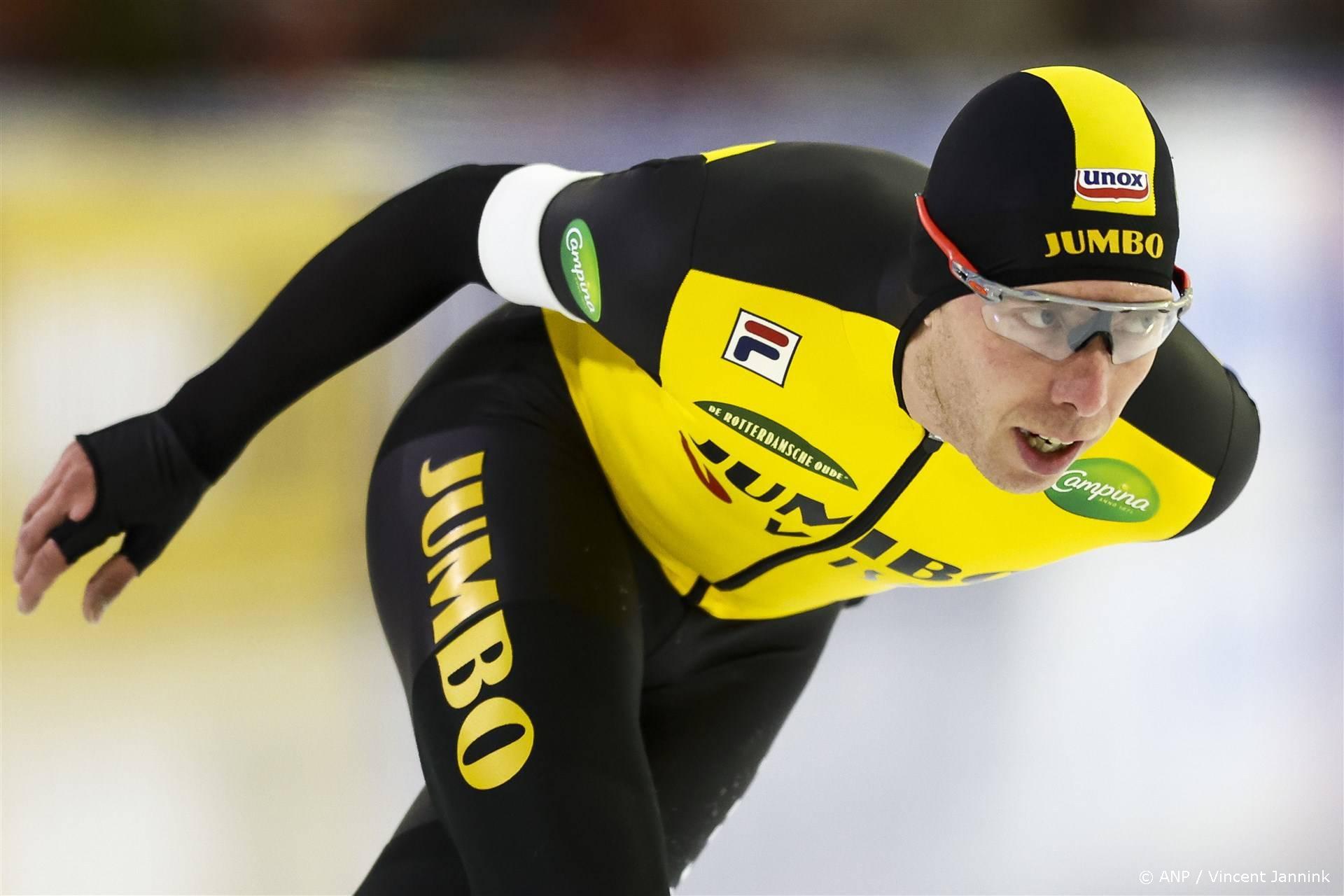 Jorrit Bergsma stopt bij schaatsploeg JumboVisma na tegenvallend seizoen