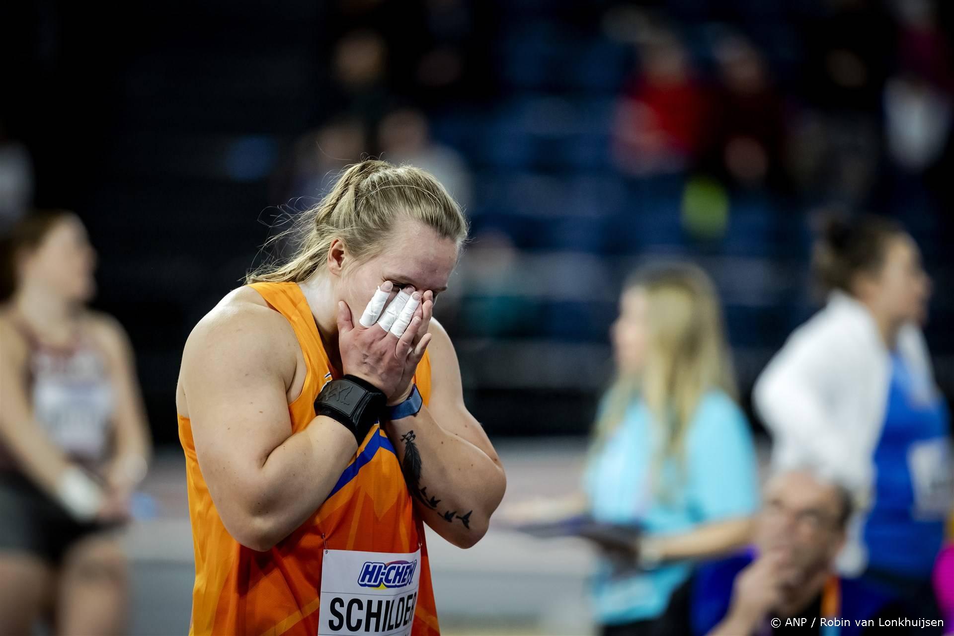 Jessica Schilder eindigt als vijfde bij WK kogelstoten ondanks topvorm