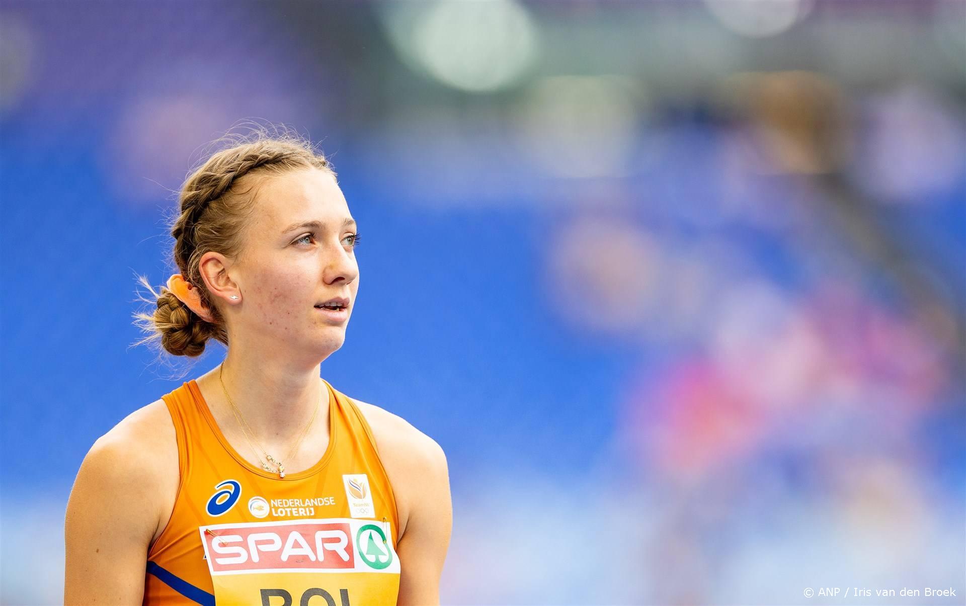 Femke Bol stormt met gemak naar finale 400 meter horden op EK atletiek