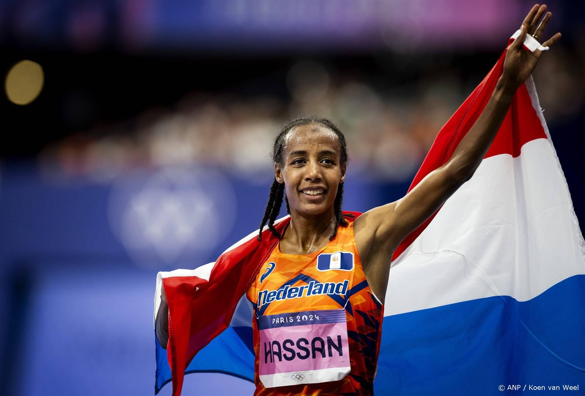 Sifan Hassan klimt naar zilver door diskwalificatie tegenstander in