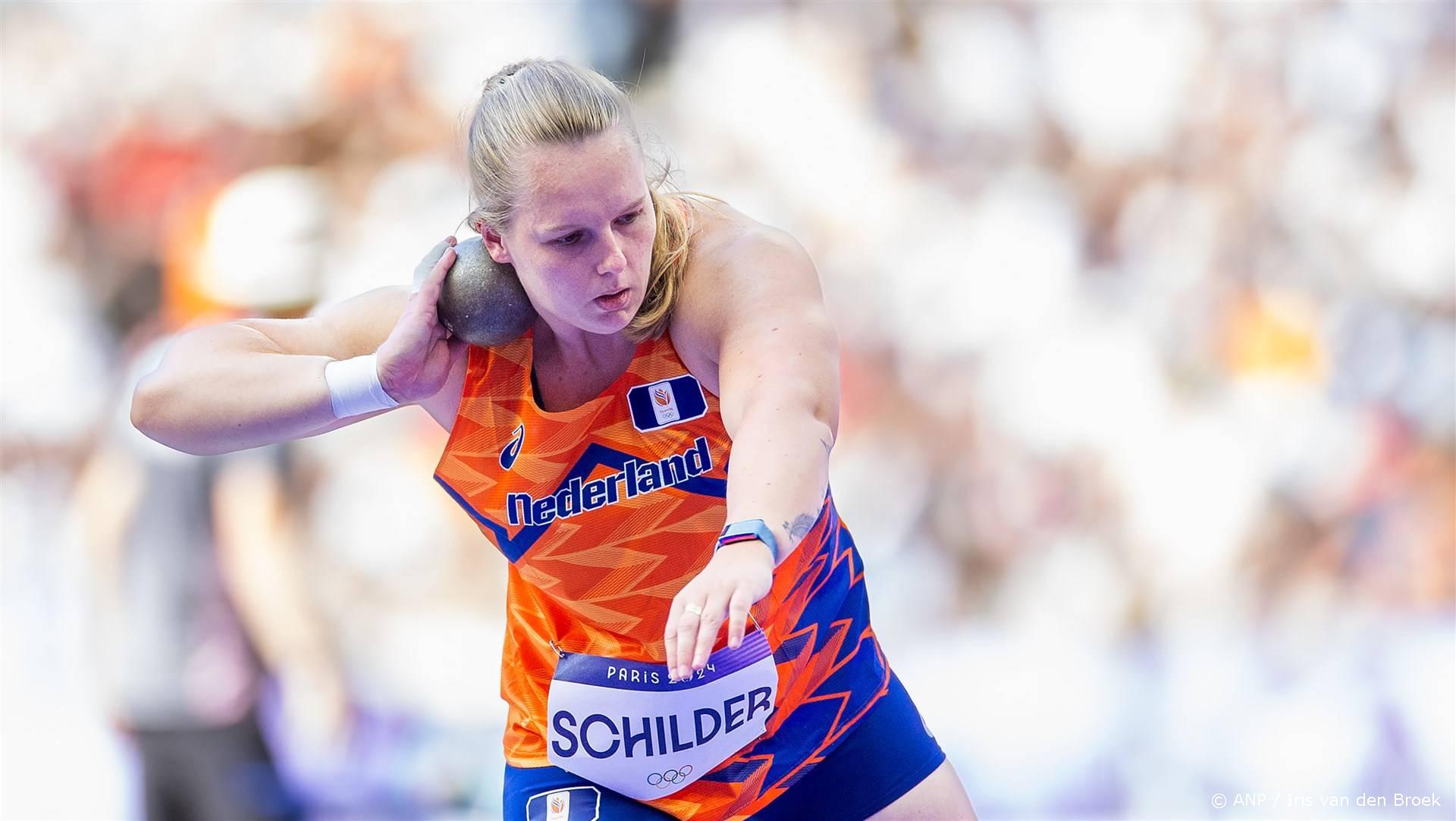 Jessica Schilder bereikt finale kogelstoten op Olympische Spelen