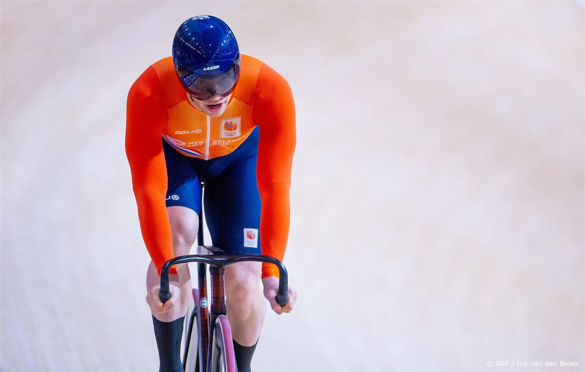 Lavreysen mist kans op vijftiende wereldtitel keirin tijdens WK