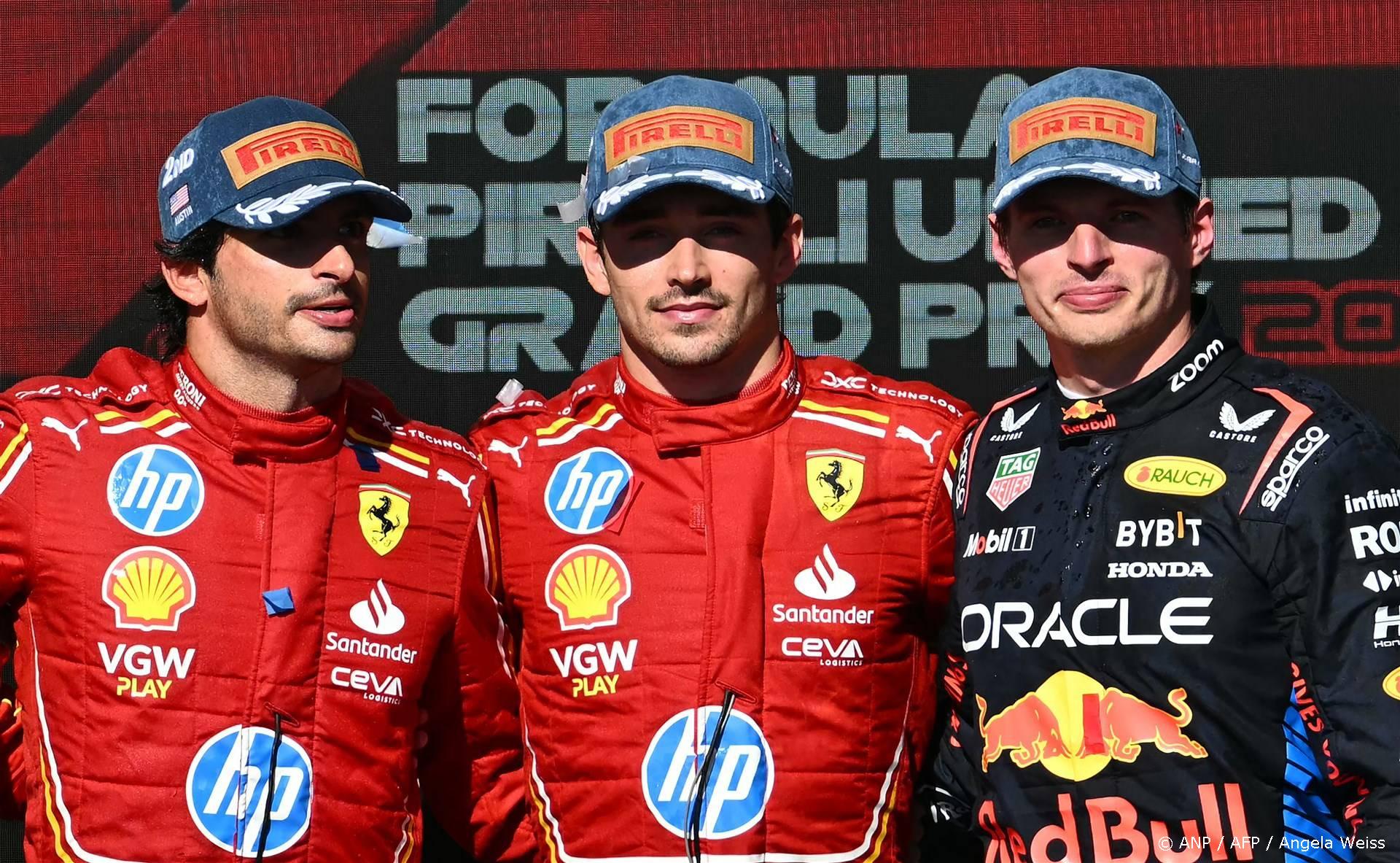 Verstappen pakt punten in VS, maar ziet nog werk aan de winkel