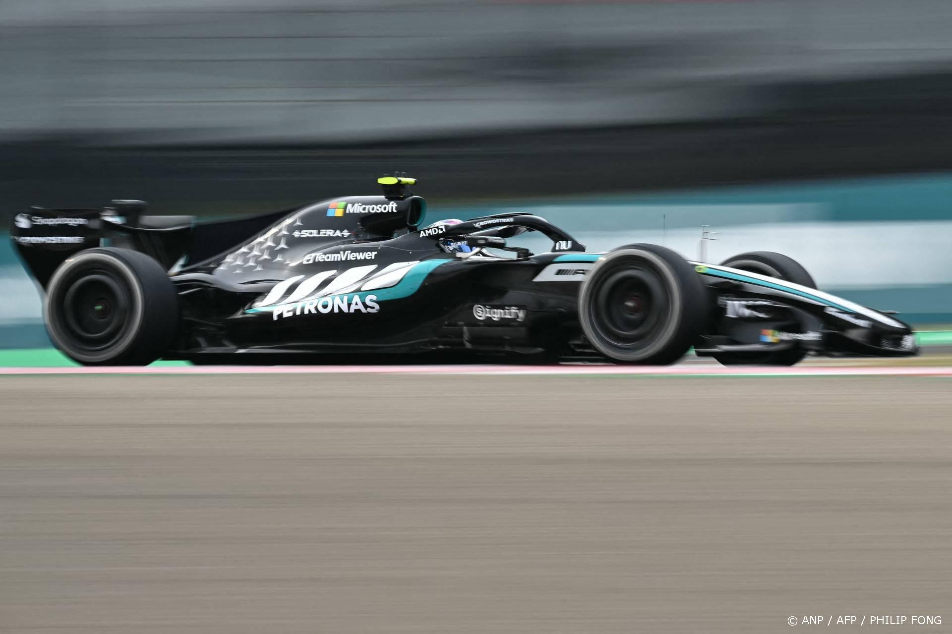 Mercedes' Italian driver Kimi Antonelli drives during the Formula One Japanese Grand Prix at the Suzuka circuit in Suzuka, Mie prefecture on March 29, 2026. 
Philip FONG / AFP
